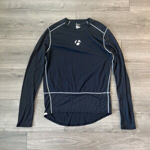 Bontrager Mens M Long Sleeve T Shirt Black Cycling